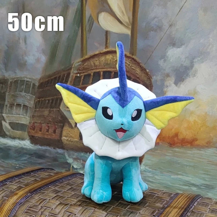 30/50cm Vaporeon Pokemon Sylveon Large Plush Toys Nime Doll Cute Ornament Stuffed Plushie Pillow Pokémon Gift for Children