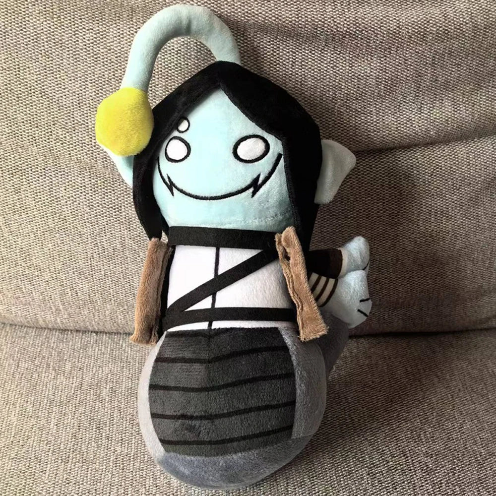 Cartoon 10 Inch Pressure Sebastian Solace Plush Toy Cute Fish Tail Animal Stuffed Doll Gifts Anime Figure Creative Rag Doll