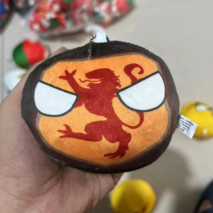 70 Styles 10cm Country Ball Plush Toys Polandball Pendant Country Balls Countryball Stuffed Doll Decor Birthday Gift for Kids