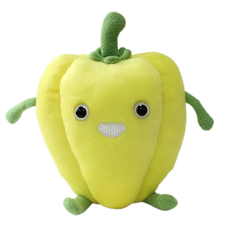 New Creative Cute Children Fruit Vegetable Plush Toys Realistic Carrot Dolls Parent-Child Educational Soft Stuffed Playtime