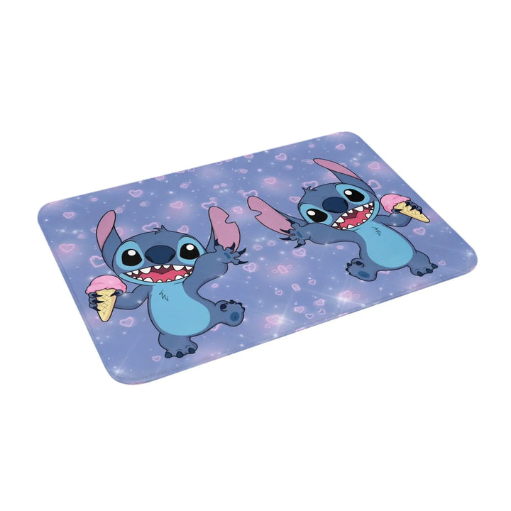 Hawaiian Stitch Bathroom Rugs Mat Quick Dry  Bath Rugs Mats Carpet Non-Slip for Kitchen Shower