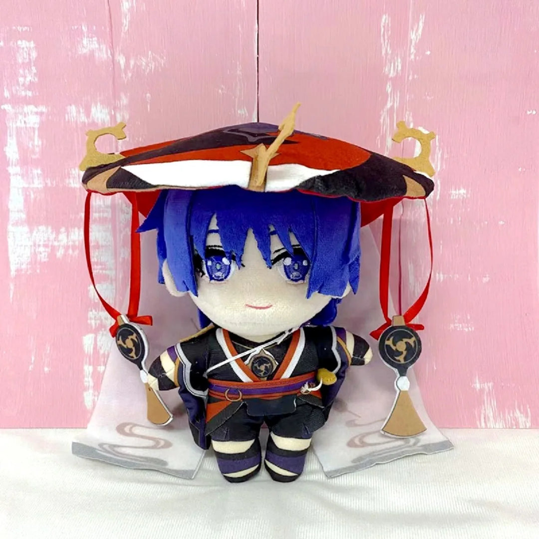 Genshin Impact Plush Dolls Wriothesley Furina Lyney Kaveh Neuvillette Kinich Citlali Kazuha Albedo Tighnari Anime Stuffed Toys