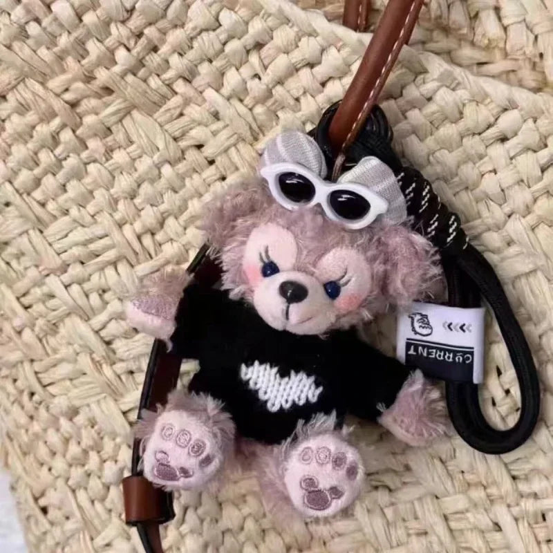 Cute ShellieMay Plush Doll Cartoon Doll Pendant Keychain Backpack Messenger Bag Decoration Bear Accessories Boys and Girls Gifts