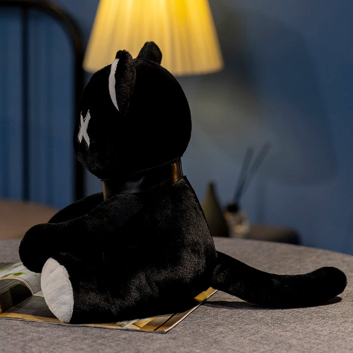 Reborn Cat Plush Toys Stuffed Dark Series Gothic Lolita Animals Doll Halloween Plush Kids Toy Home Decor