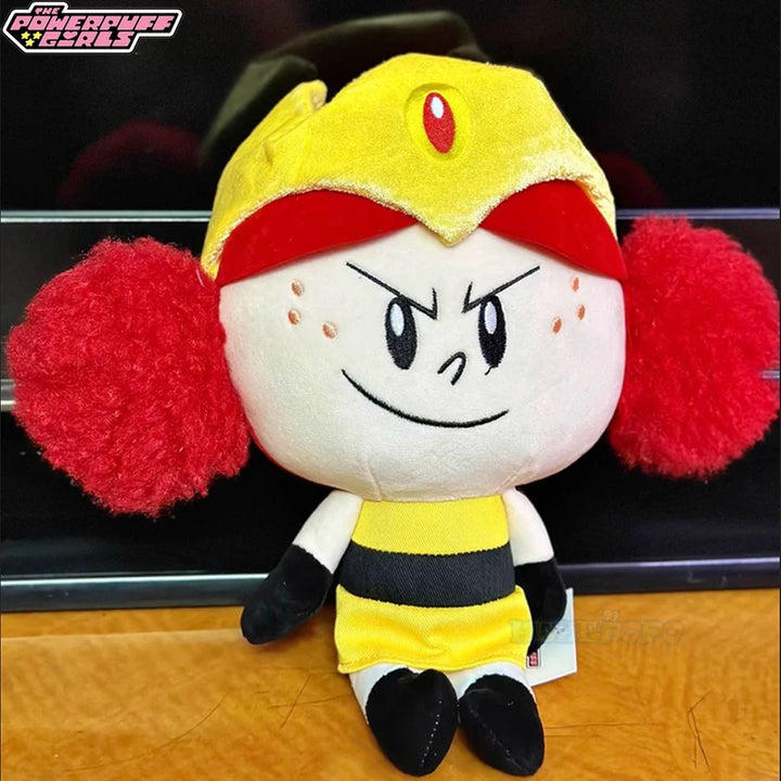 Collectible 25cm Plush Toys of The Powerpuff Girls Movie Villain Characters - Princess Morbucks and Mojo Jojo