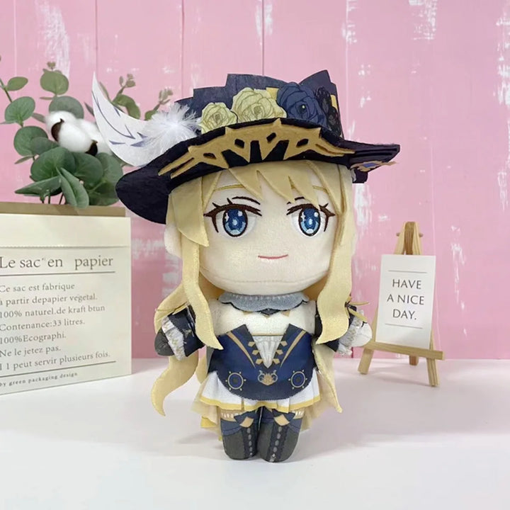 Genshin Impact Plush Dolls Wriothesley Furina Lyney Kaveh Neuvillette Kinich Citlali Kazuha Albedo Tighnari Anime Stuffed Toys