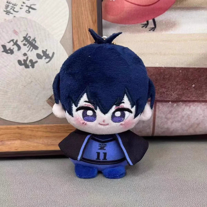 Blue Lock Plush Dolls Isagi Yoichi Chigiri Hyoma Bachira Meguru Nagi Seishiro Game Anime Figure Pendant Keychain Stuffed Toys