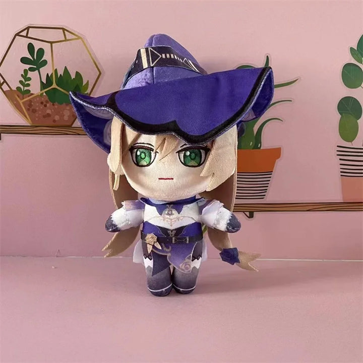 Genshin Impact Anime Plush Dolls Scaramouche Klee Yoimiya YunJin Bennett Lisa Tartaglia Lumine Cartoon Figure Stuffed Toys