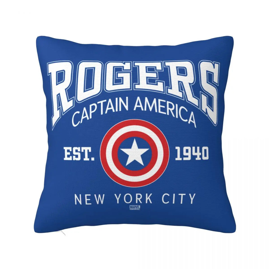 Captain America Avengers Pillowcase Polyester Cushion Cover Decorative Pillow Case Cover Home Wholesale 45X45cm