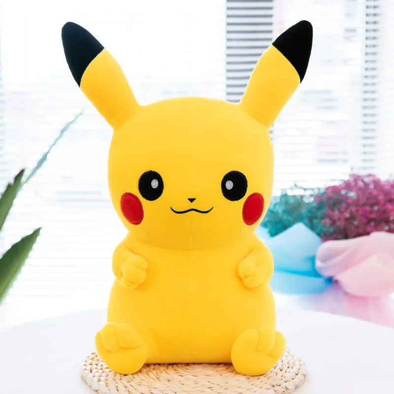 Pokemon Pikachu Plush Toys Anime Pokémon Large Plushie Dolls 40/100cm Cute Stuffed Pillow Pikachu Christmas Gifts for Childrens