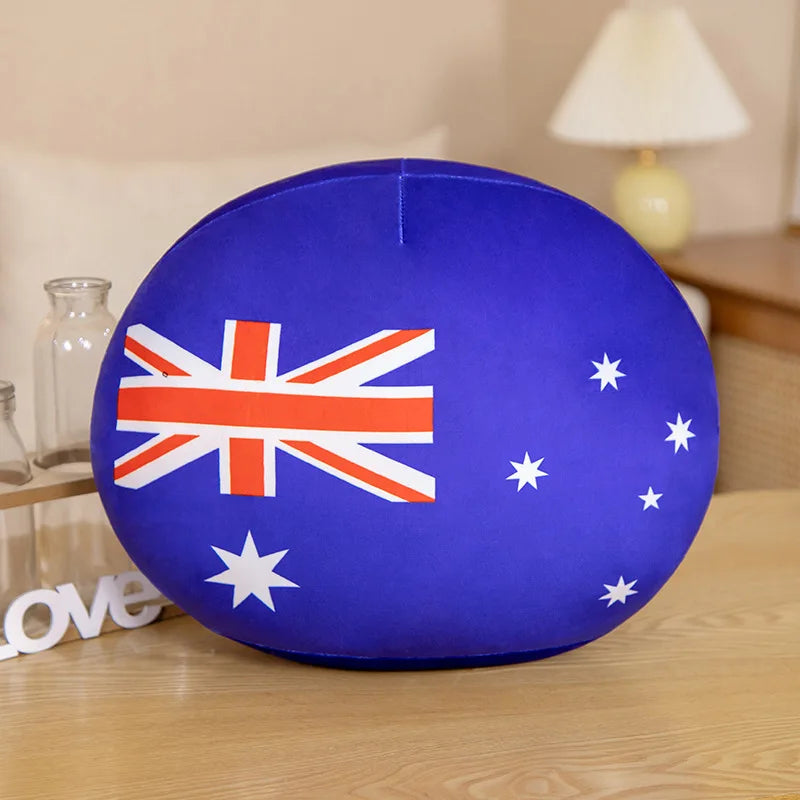 30/40cm Polandball Country Ball Toy Plush Countryballs Pendant Plush Doll Countryball Pillow Cushion Halloween Gift Home Decor