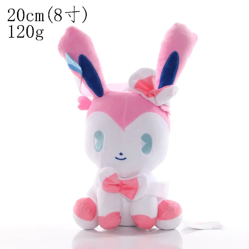 New Pokemon Plush Toys Shine Eevee Umbreon Espeon Jolteon Flareon Vaporeon Glaceon Kawaii Pikachu Peluche Anime Dolls Kids Gift