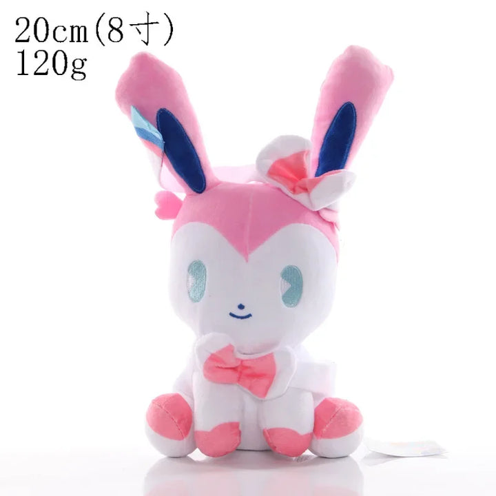 New Pokemon Plush Toys Shine Eevee Umbreon Espeon Jolteon Flareon Vaporeon Glaceon Kawaii Pikachu Peluche Anime Dolls Kids Gift