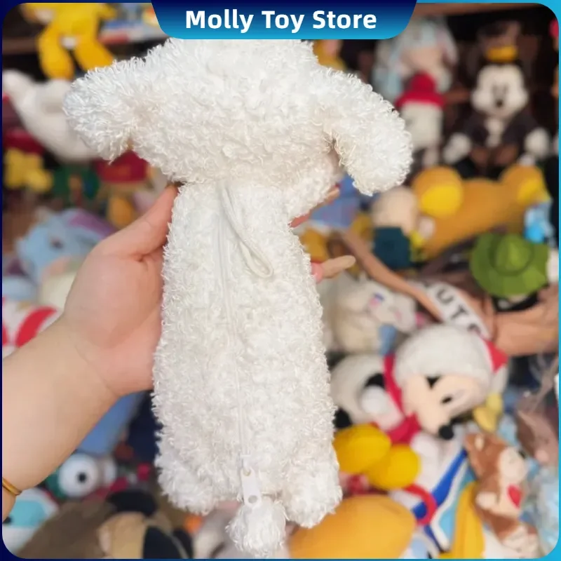 Kawaii Sanrio Sugarbunnies Pencil Cases Girl'S Anime Pen Bag Shirousa White Bunny Pencil Pouch Storage Organizer Bag Girl Gift