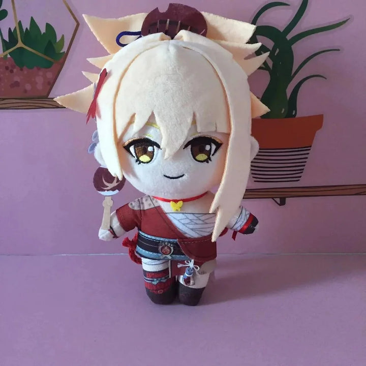 Genshin Impact Anime Plush Dolls Scaramouche Klee Yoimiya YunJin Bennett Lisa Tartaglia Lumine Cartoon Figure Stuffed Toys