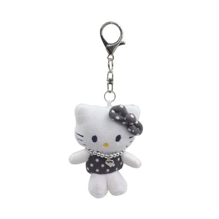 Kawaii Sanrio Hello Kitty Plush Toys Cute Cartoon Creative Tennis Keychain Backpack Pendant Girls Christmas Gifts Accessories