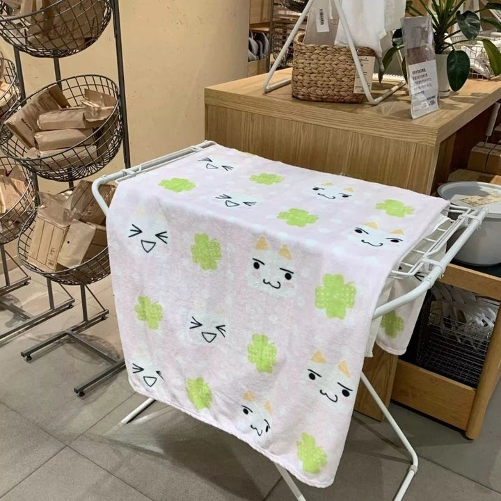 Cute Inoue Toro Blanket Soft Comfortable Air Conditioning Blanket Children's Dormitory Nap Blanket Friends Christmas Best Gift