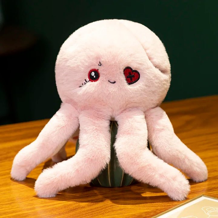 Dark Series Pirate Octopus Plush Toy 1pc 24cm 30cm Stuffed Animal Octopus Soft Doll Halloween Plush Kids Toy Home Decor