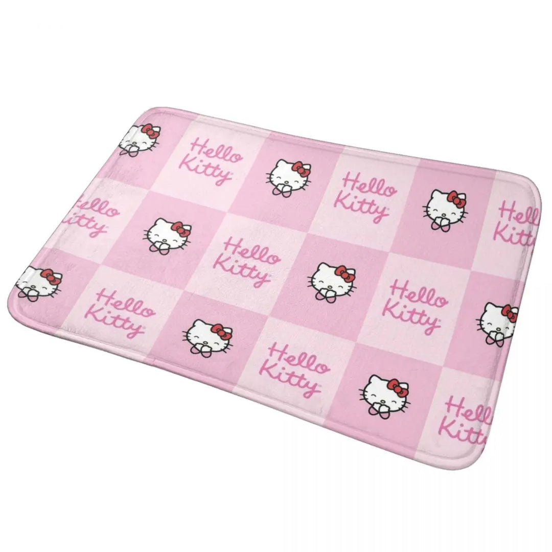 Hello Kitty Spiderman Boyfriend Girlfriend Memory Foam Bath Mat Rug Bathroom Floor Rugs Carpet For Bath Entrance Door Doormat