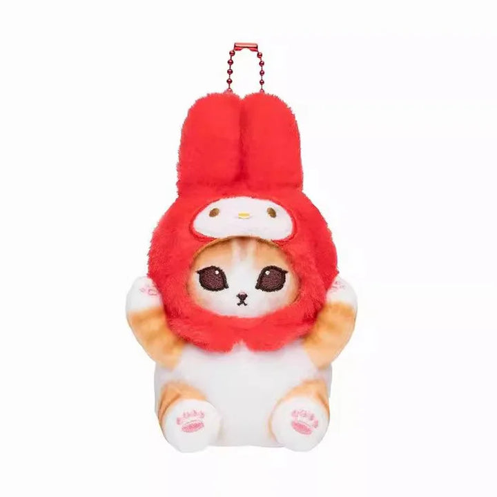 Sanrio Hello Kitty Gudetama Kawaii Cartoon Kero Kero Keroppi Plush Toys Backpack Pendant Doll Accessories Girl Boy Keychain Gift