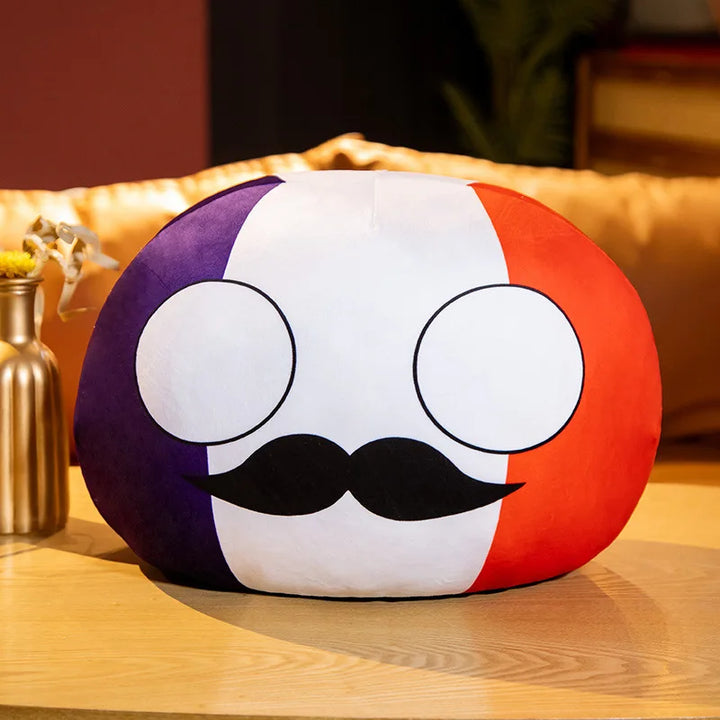 10cm Country Ball Plush Toys 70 styles Polandball Pendant Country Balls Countryball Stuffed Doll Halloween Decor Gifts for Kids