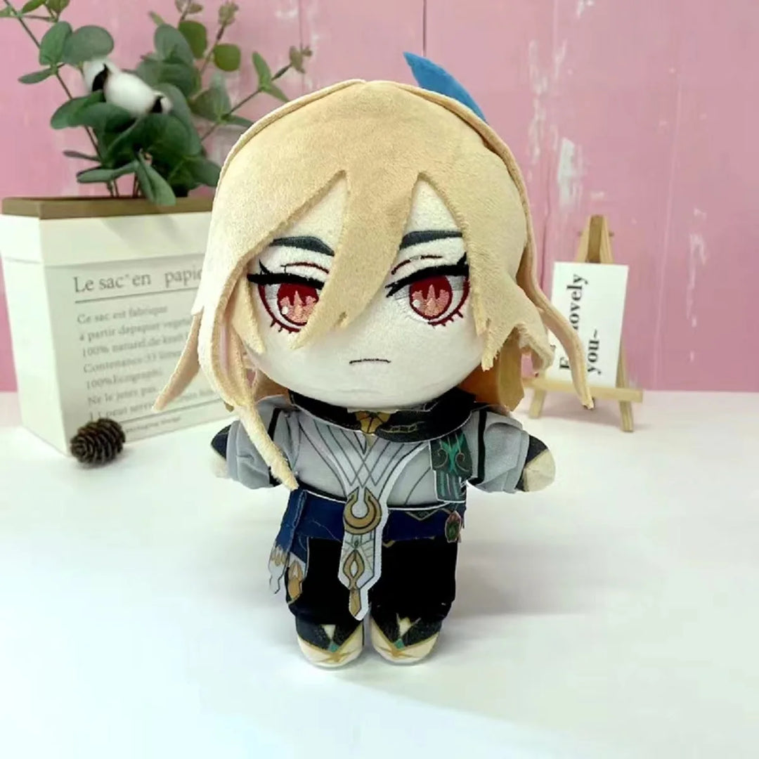 Genshin Impact Plush Dolls Wriothesley Furina Lyney Kaveh Neuvillette Kinich Citlali Kazuha Albedo Tighnari Anime Stuffed Toys