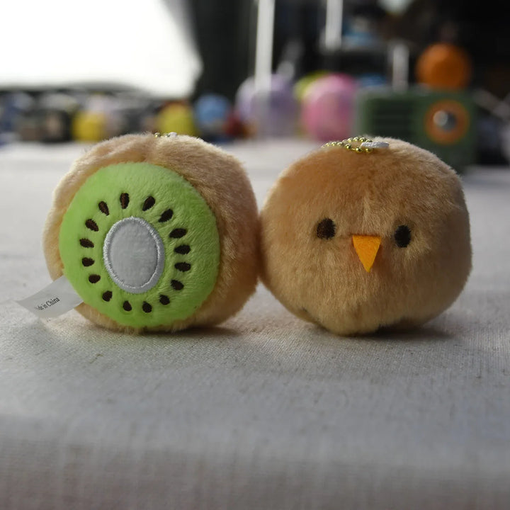 Yell world Original capsule toys kawaii cute kiwi? Mascot BC kiwifruit bird stuffed toy Plush Doll pendant keychain