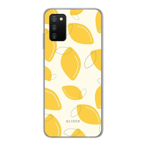 Abstract Lemon - Samsung Galaxy A03s Handyhülle