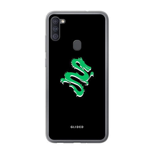 Emerald Dragon - Samsung Galaxy A11 Handyhülle