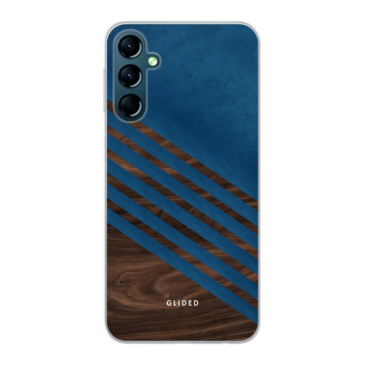 Blue Wood - Samsung Galaxy A24 4g Handyhülle