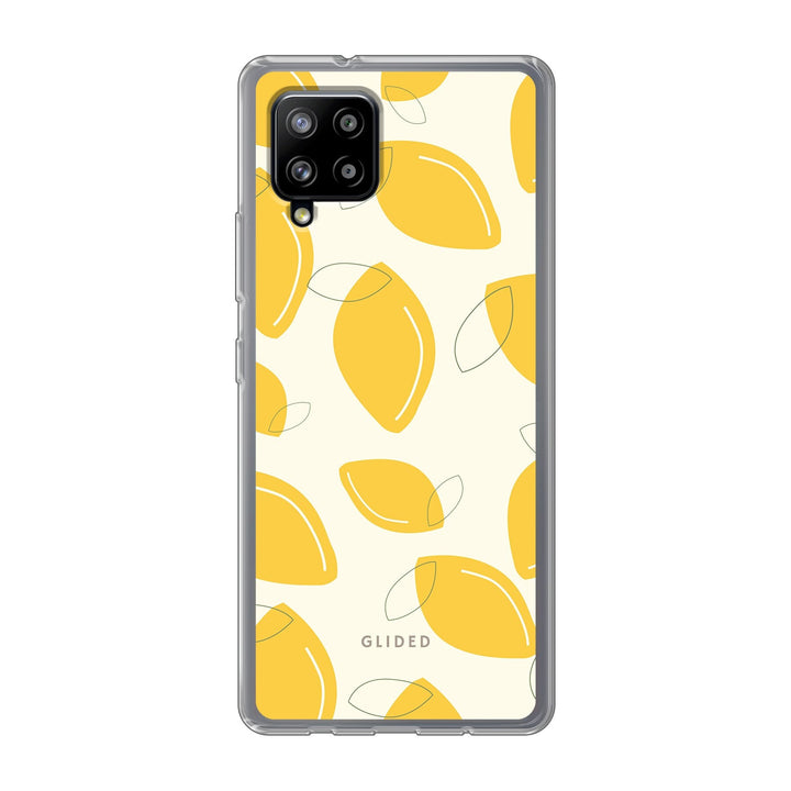 Abstract Lemon - Samsung Galaxy A42 5G Handyhülle