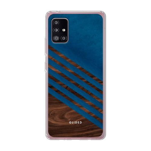 Blue Wood - Samsung Galaxy A51 5G Handyhülle