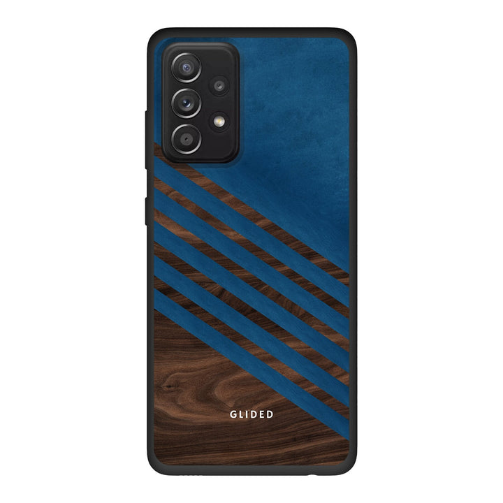 Blue Wood - Samsung Galaxy A52 / A52 5G / A52s 5G Handyhülle
