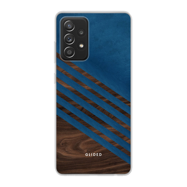 Blue Wood - Samsung Galaxy A52 / A52 5G / A52s 5G Handyhülle