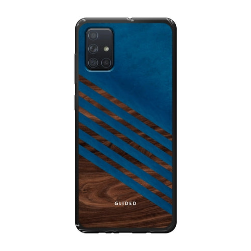 Blue Wood - Samsung Galaxy A71 Handyhülle