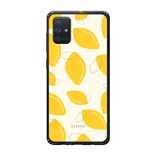 Abstract Lemon - Samsung Galaxy A71 Handyhülle