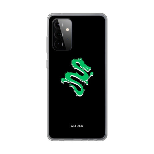 Emerald Dragon - Samsung Galaxy A72 5G Handyhülle
