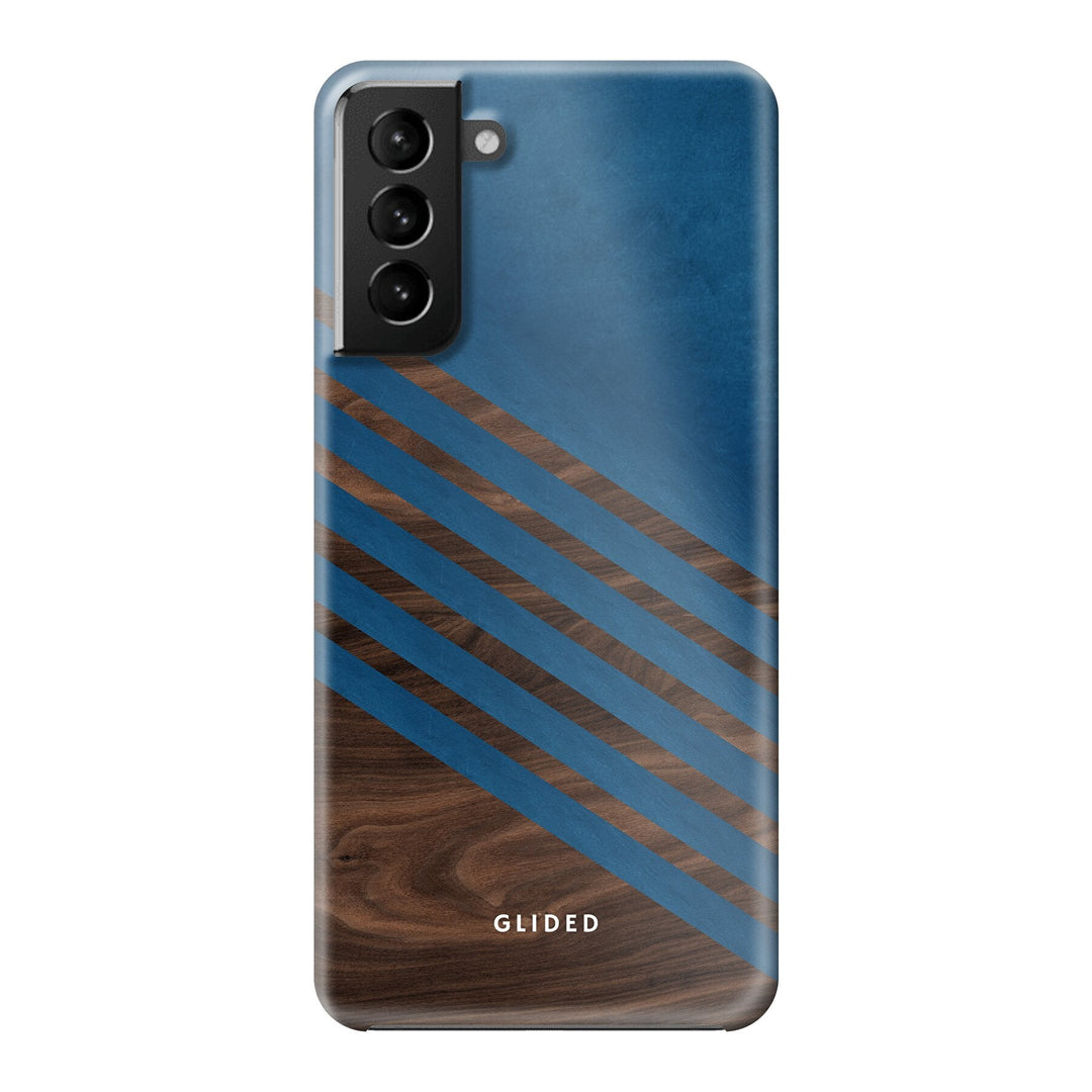 Blue Wood - Samsung Galaxy S21 Plus 5G Handyhülle