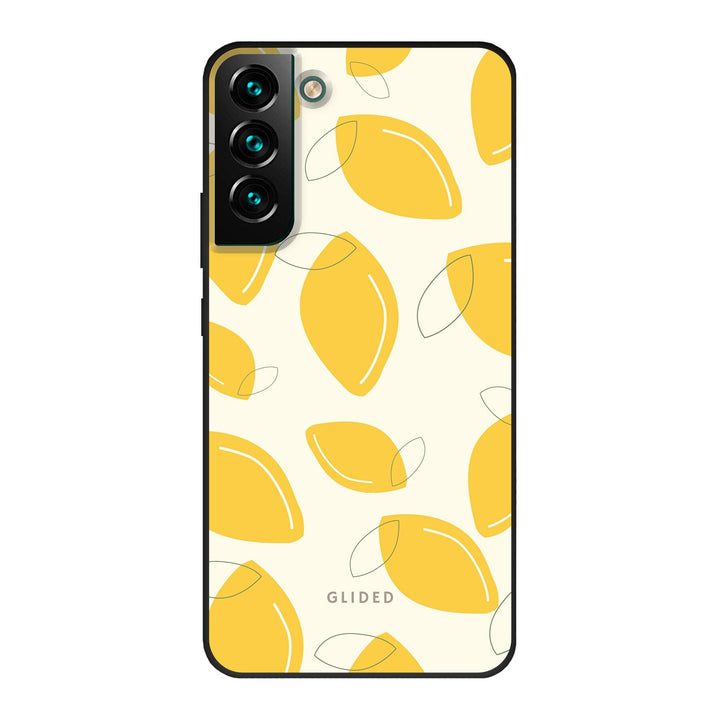 Abstract Lemon - Samsung Galaxy S22 Plus Handyhülle
