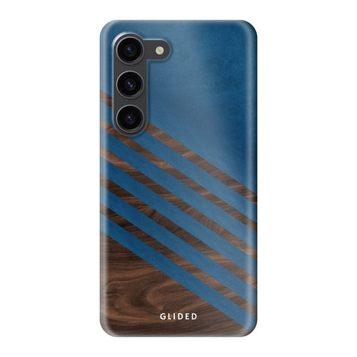 Blue Wood - Samsung Galaxy S23 Handyhülle