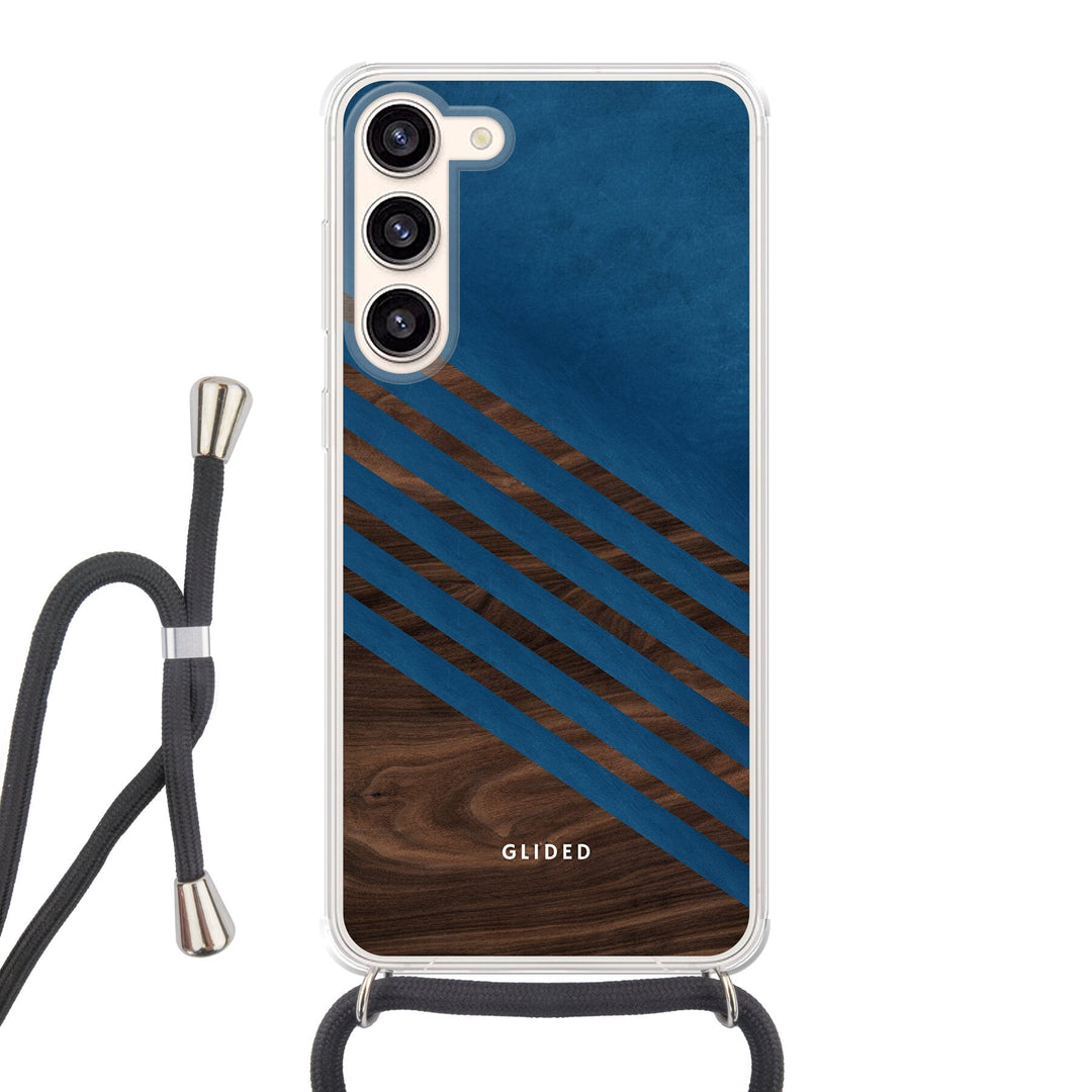 Blue Wood - Samsung Galaxy S23 Plus Handyhülle