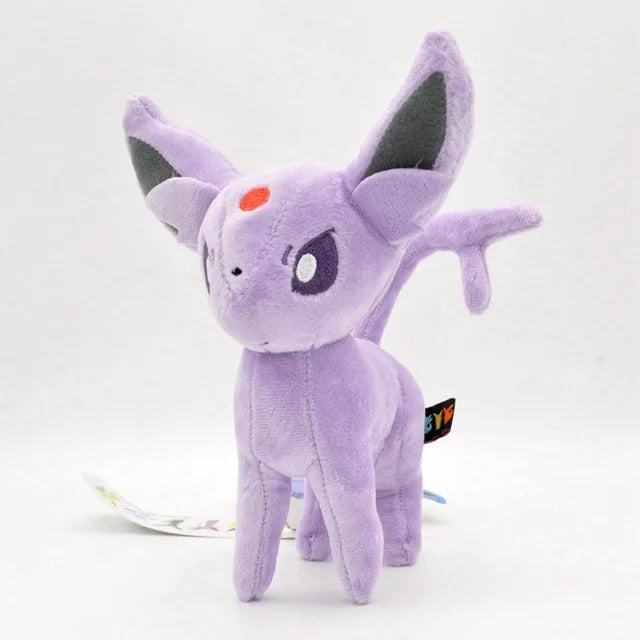 New Pokemon Plush Toys Shine Eevee Umbreon Espeon Jolteon Flareon Vaporeon Glaceon Kawaii Pikachu Peluche Anime Dolls Kids Gift