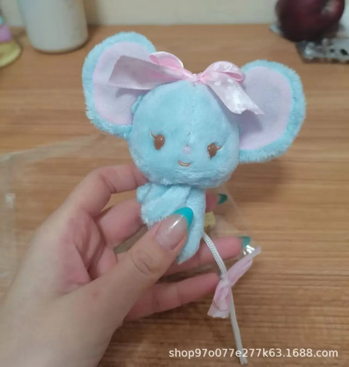 8cm My Melody Best Friend Flandre Mouse Plushie Licensed Keyring Cute Backpack Charm Gift for Anime Lovers Kids
