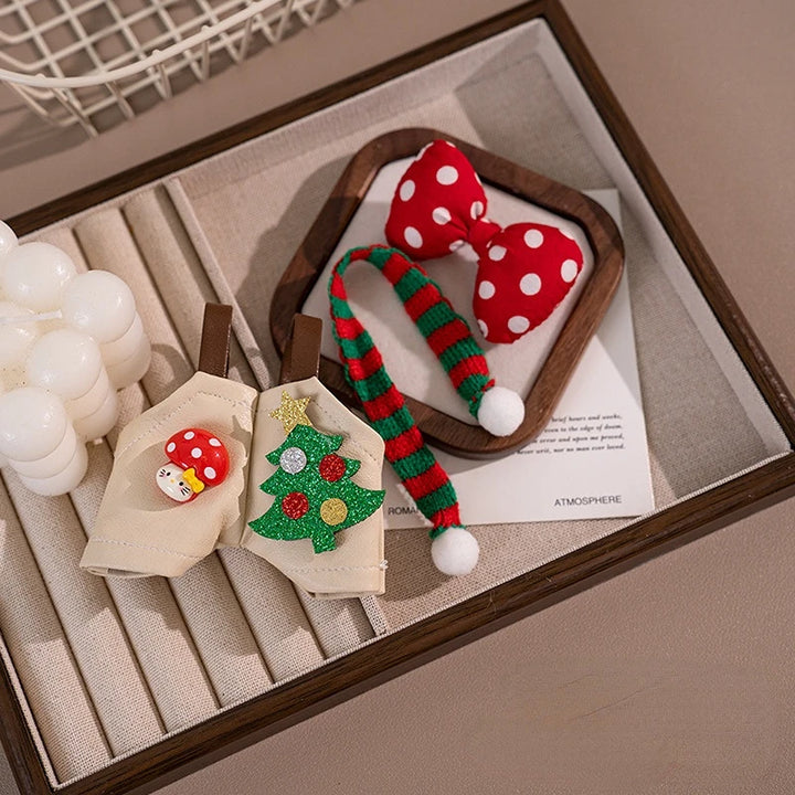 Labubu Doll Clothes Holiday Overalls Replacement Outfit for Halloween Christmas 1-3 Generation Vinyl Figure Hanging Decor