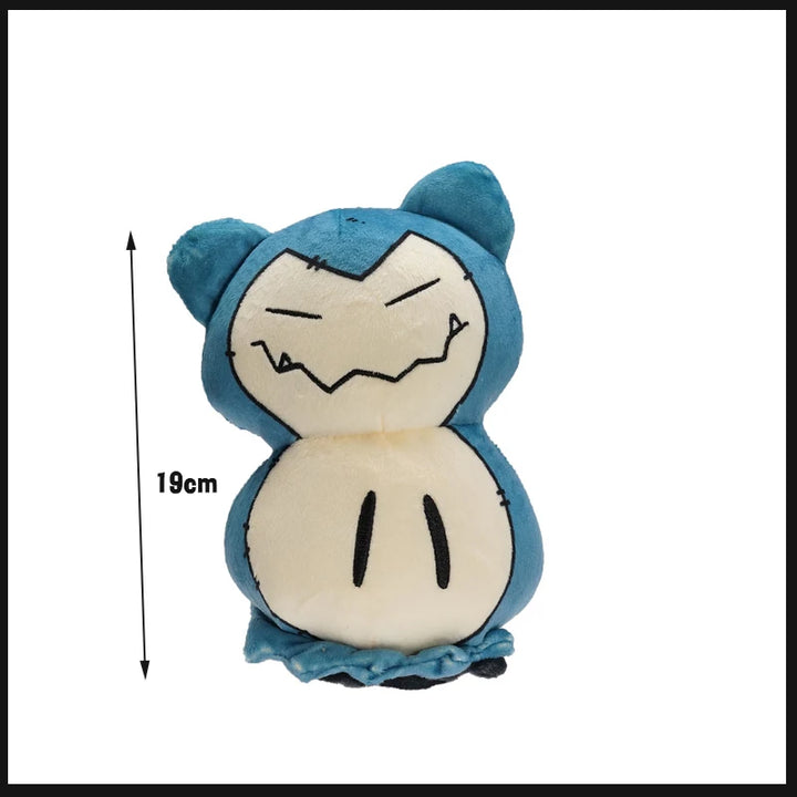 Pokemon Mimikyu Mewtu Snorlax Plush Toys Kawaii Soft Pillow Stuffed Christmas Gift for Children 20cm Pokémon Anime Plushie Dolls