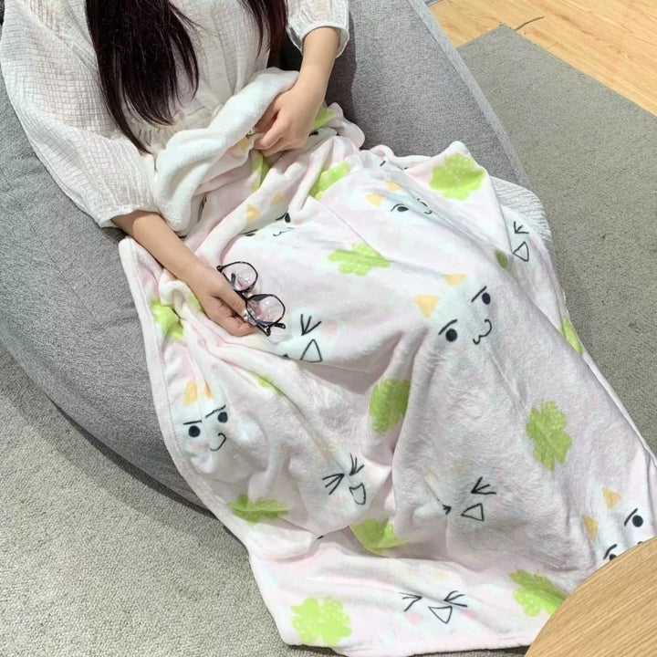 Cute Inoue Toro Blanket Soft Comfortable Air Conditioning Blanket Children's Dormitory Nap Blanket Friends Christmas Best Gift