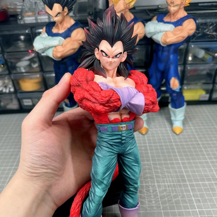 31cm Dragon Ball Anime Super Saiyan 4 Vegeta Figure Brother Planb Jt Statue DX Model Collection Custom Toy Gift IN STOCK