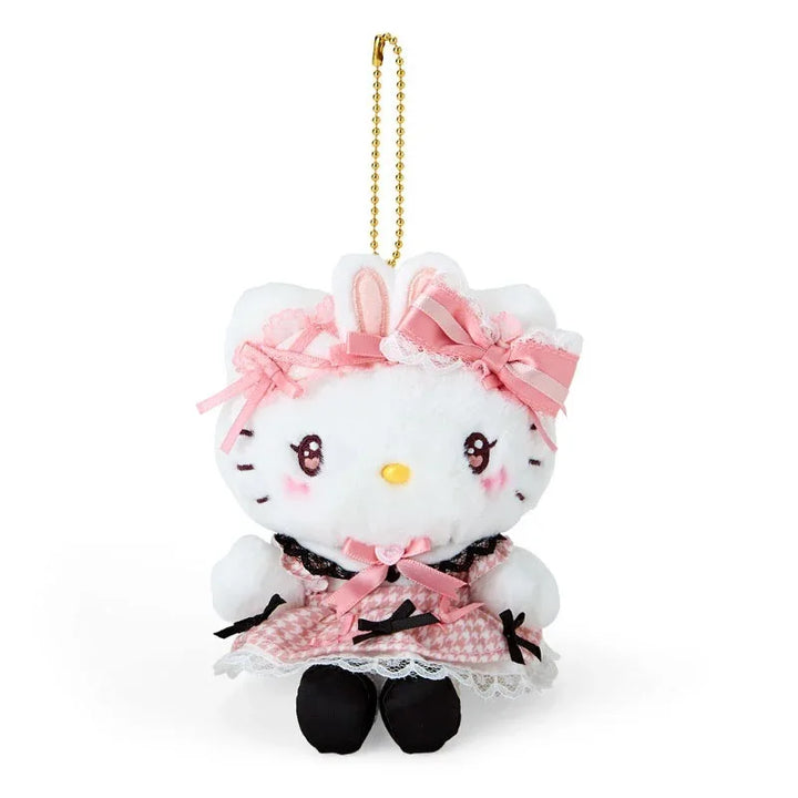 Sanrio Hello Kitty Cinnamoroll Kawaii Cartoon Keychain Plush Toys My Melody Backpack Pendant Girls Birthday Gift Accessories
