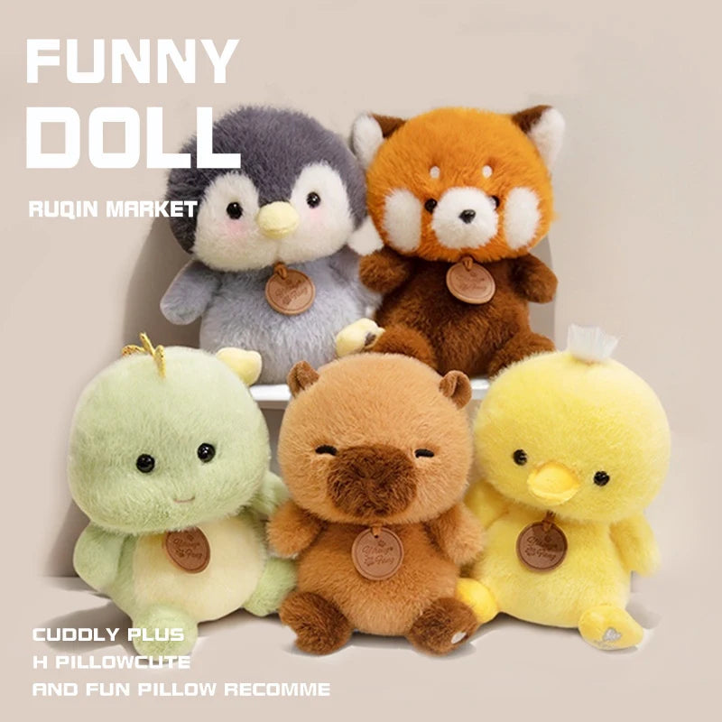 Fragrance Table Companion Plush Toy Soft Animal Series Plush Doll Comes With Fragrance Office decoration Accompanying Doll Gift