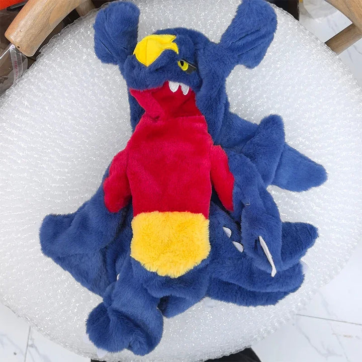 40/70cm Pokemon Garchomp Anime Plush Toys Pokémon Plushie Kawaii Semi-finished Leather Holster Pillow Gift for Children Xmas